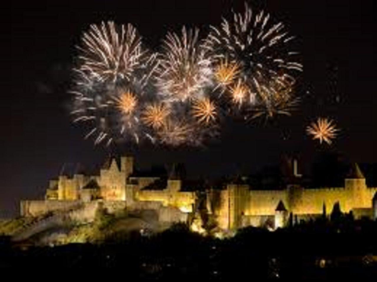 Au Pied De La Cite Apartment Carcassonne Ngoại thất bức ảnh